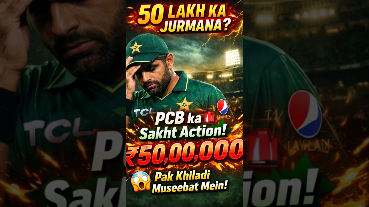 50 lakh blow! Strict action after poor T20 World Cup campaign.