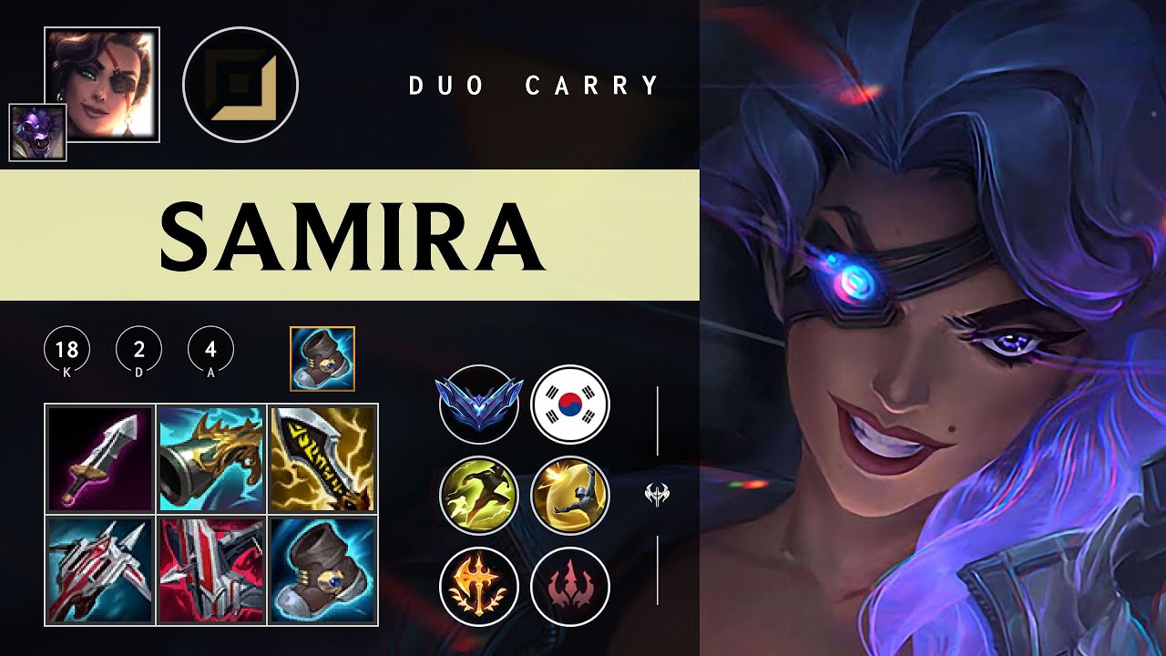 Samira ADC vs Cassiopeia - KR Diamond Patch 26.02