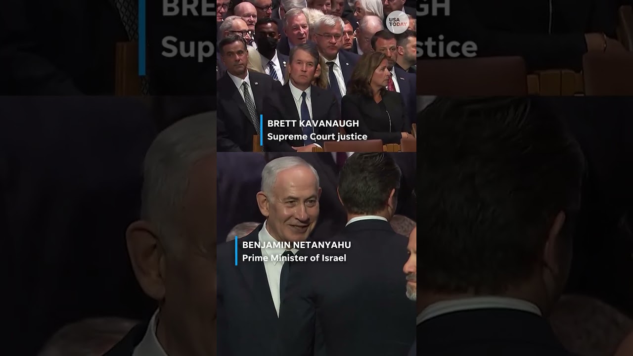 Politicians spotted at Lindsey Graham's funeral