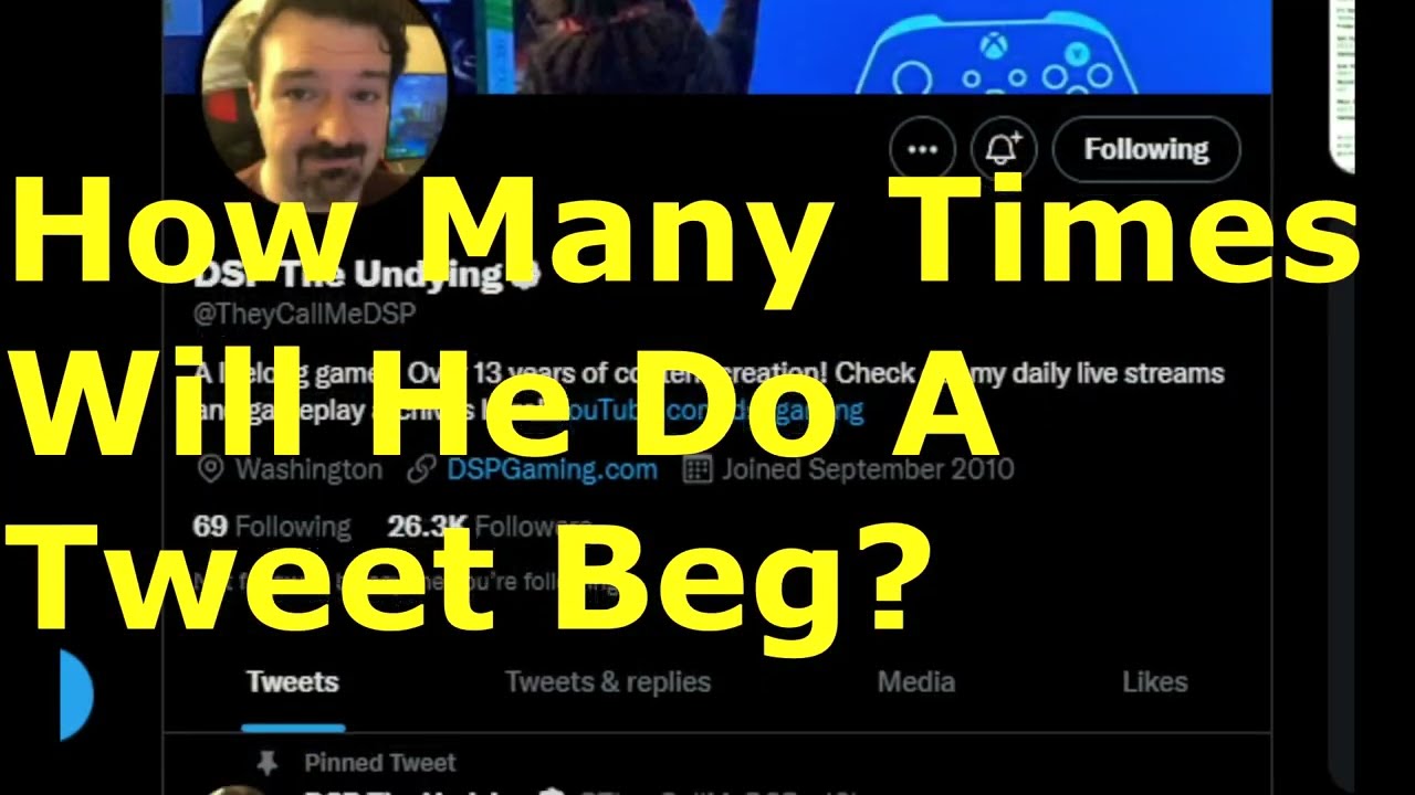 DSP Cries It- How Many Times Did DSP Beg Tweet In April?