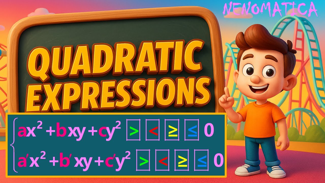 Quadratic Expressions 22: Systems of Quadratic Inequalities in Two Variable | NENOMATICA
