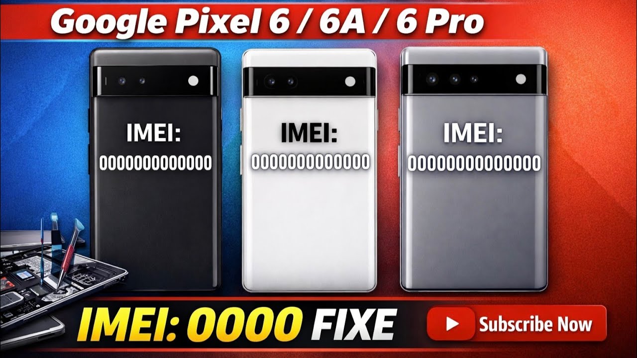 Google pixel 6 6a 6 pro no signal no service ime 0000 problem emergency GSM KHOSHAL   pix Google pix