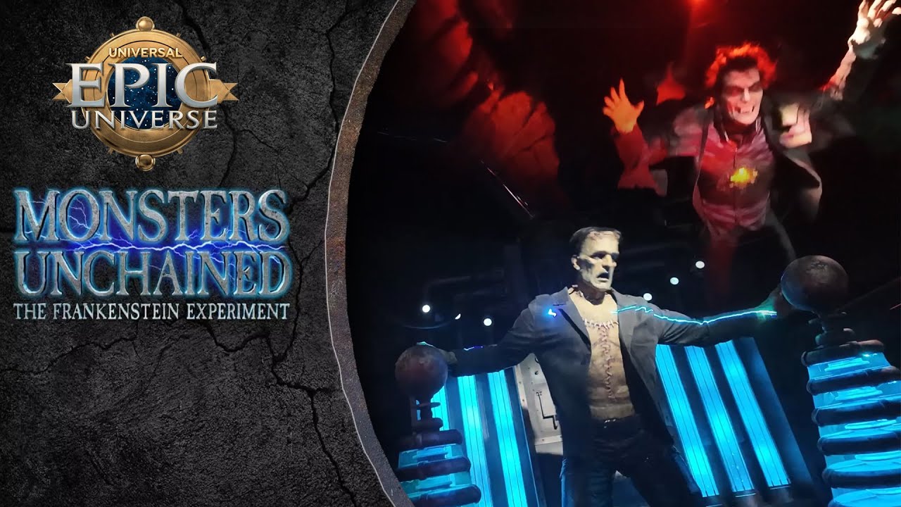 Монстры освобождённые: Эксперимент Франкенштейна | Epic Universe FULL Ride 2025