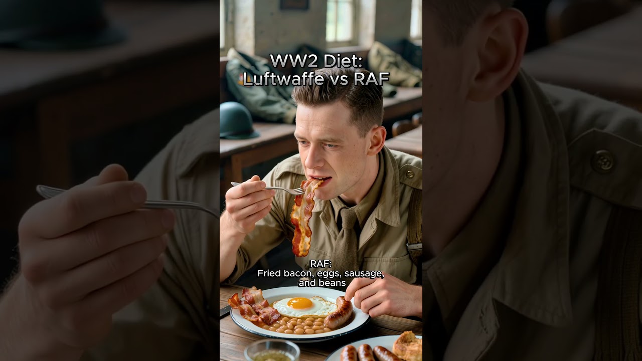 Luftwaffe vs RAF Diet in WW2