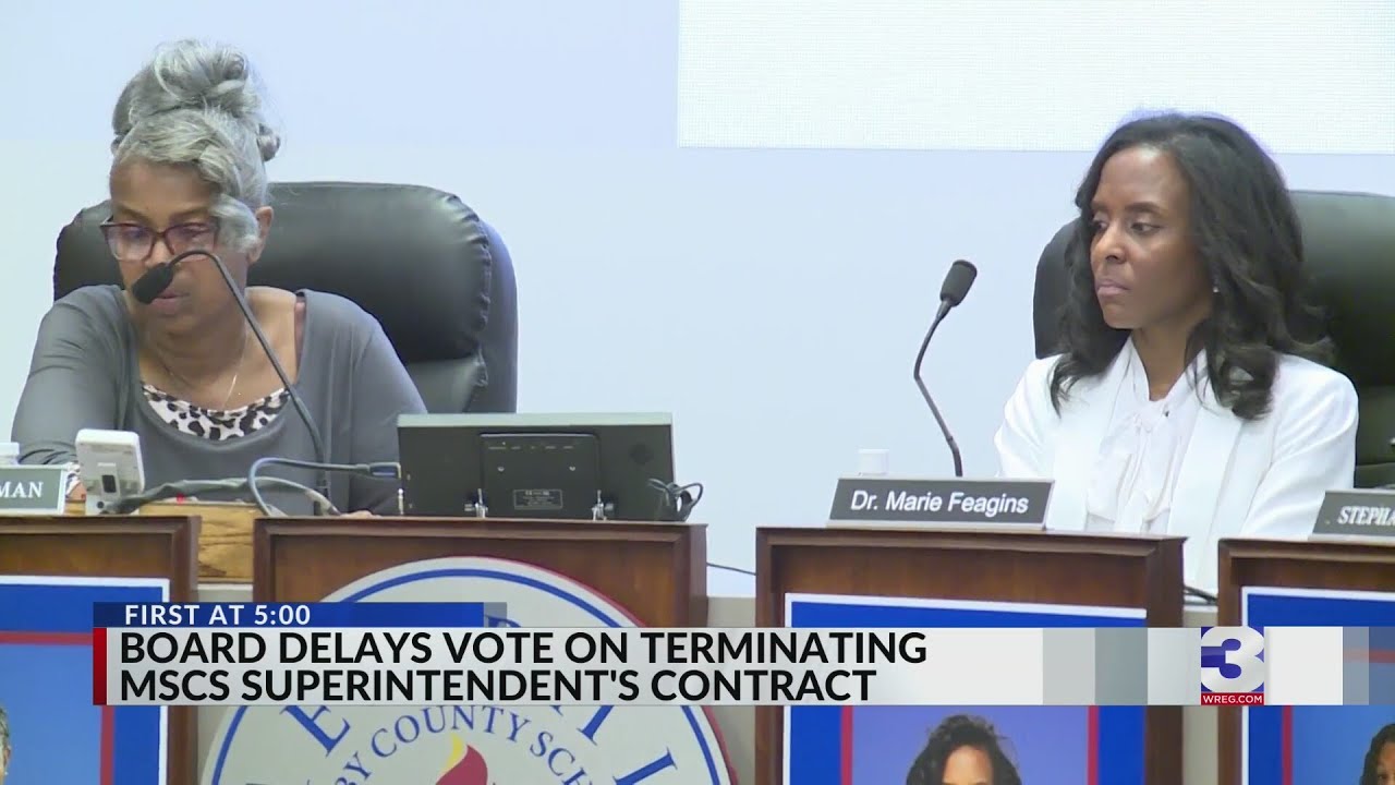 MSCS donation among issues that led to planned action against Feagins