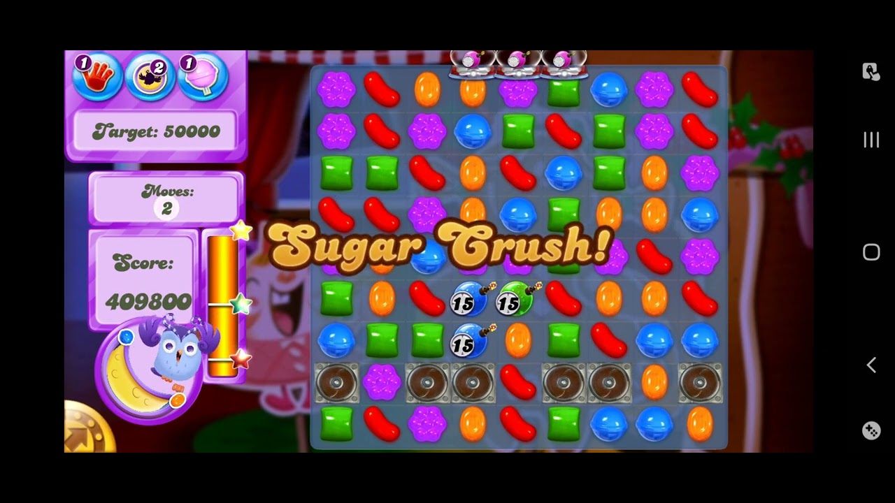 Candy Crush Saga - Level 267 - 268 Failed - When dreamworld no more lives