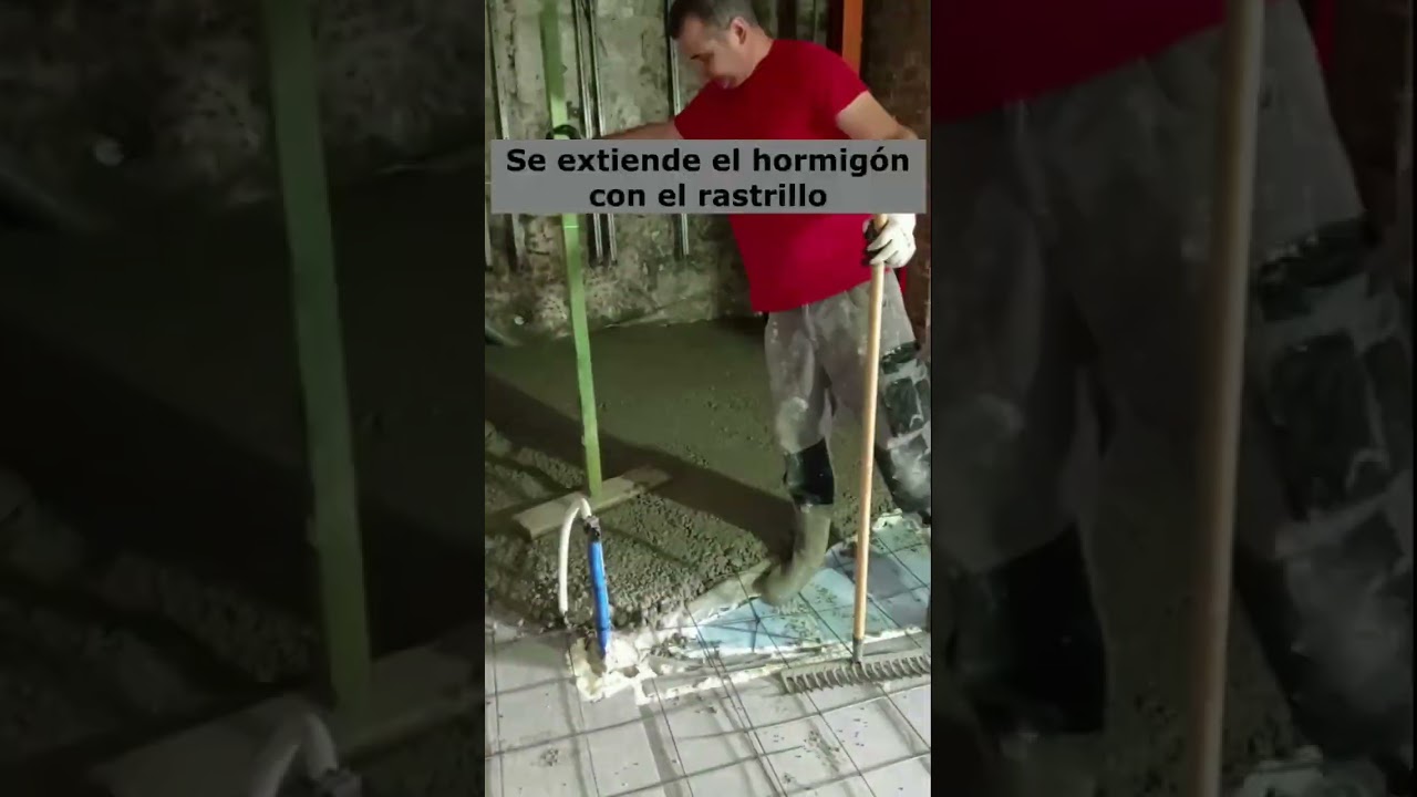 C&oacute;mo aislar de humedades y hormigonar el suelo.