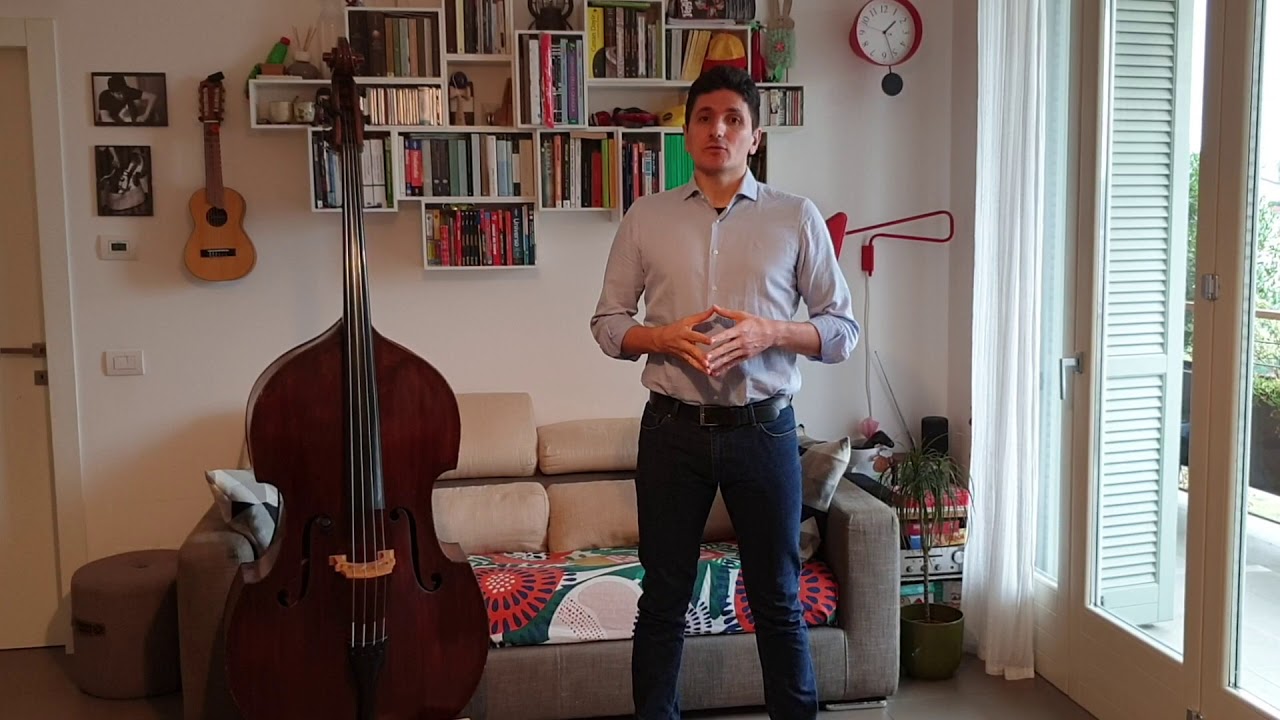 Mauro Quattrociocchi presenta il contrabbasso