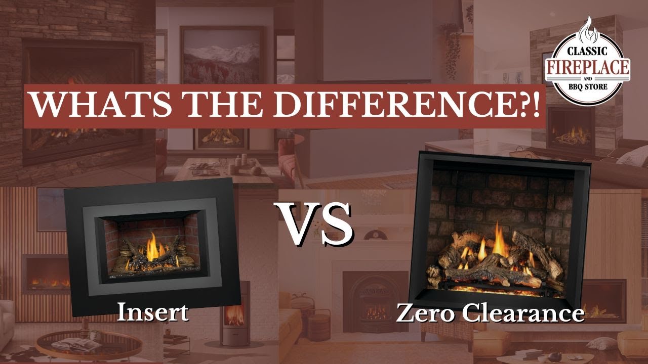 Gas Insert vs Zero Clearance Fireplace | What's the difference?