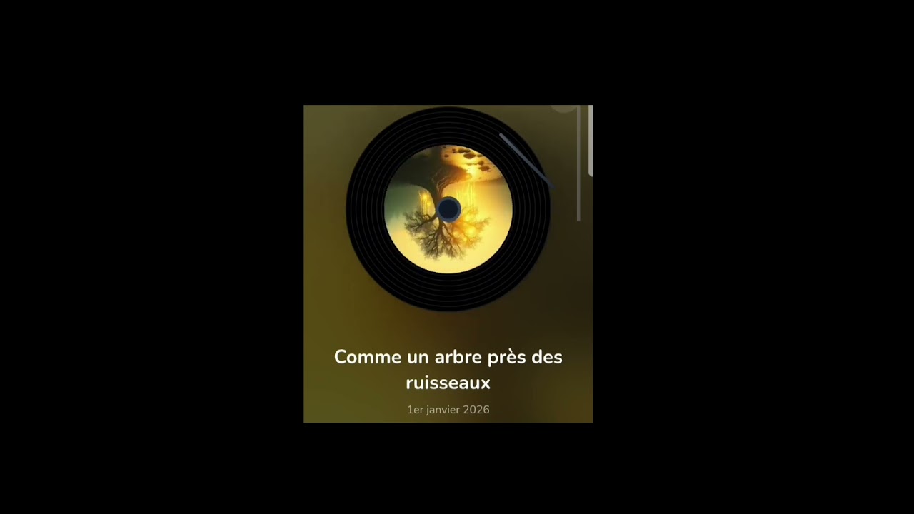 Comme un arbre près des ruisseaux d'eaux - Psaume 1