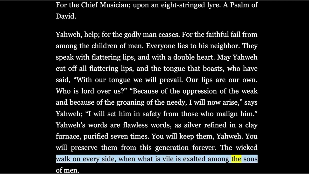 Psalm 1-18