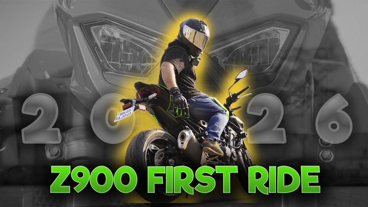 Kawasaki Z900 2026 First Ride Experience with Full Moto Vlogging Setup #kawasakiindia #motovlog