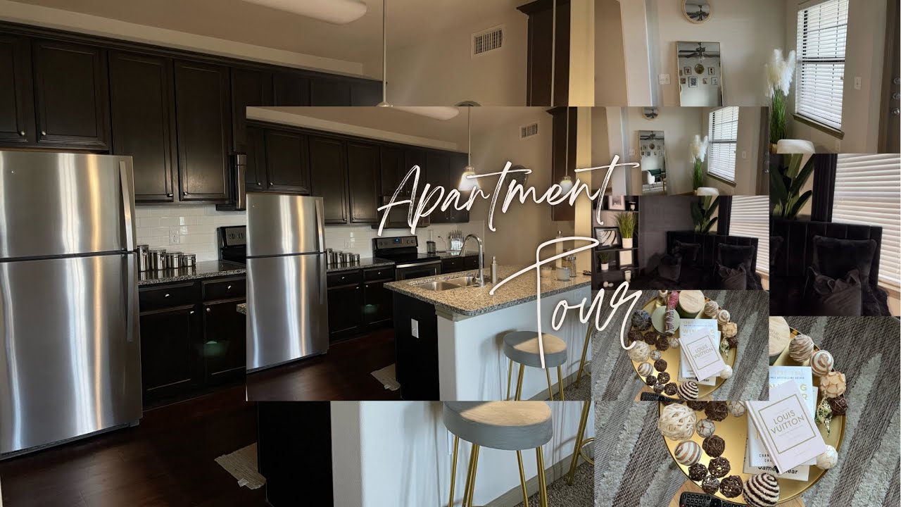MY FULLY FURNISHED APARTMENT TOUR 2022 | MODERN APARTMENT |HOUSTON
