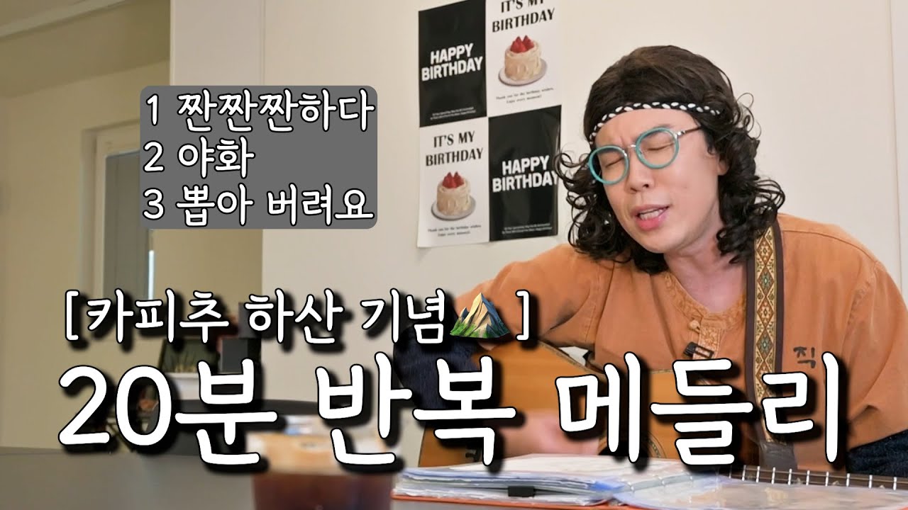 노래만 엑기스로 쫙 짜서 모아봤습니다 l 카피추 하산 기념 메들리🎊