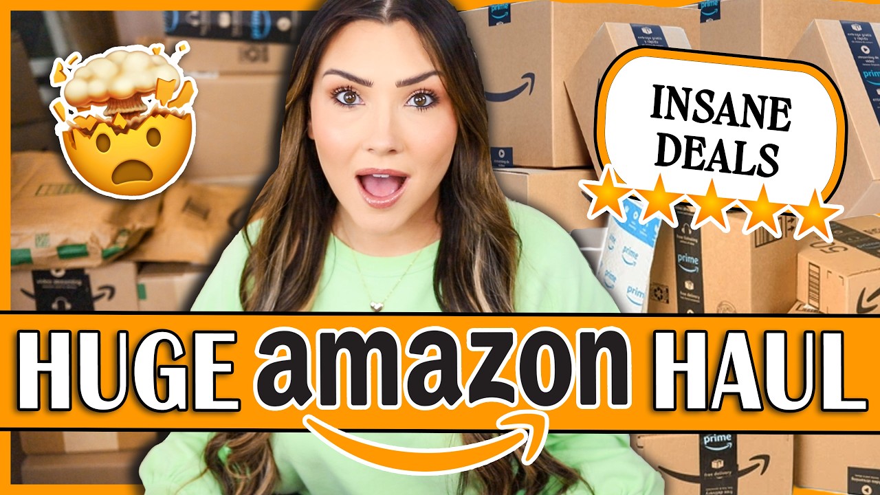 *HUGE* AMAZON UNBOXING HAUL 🧡📦🙌🏼 gadgets, fashion, home stuff & MORE 😍 #amazonfinds