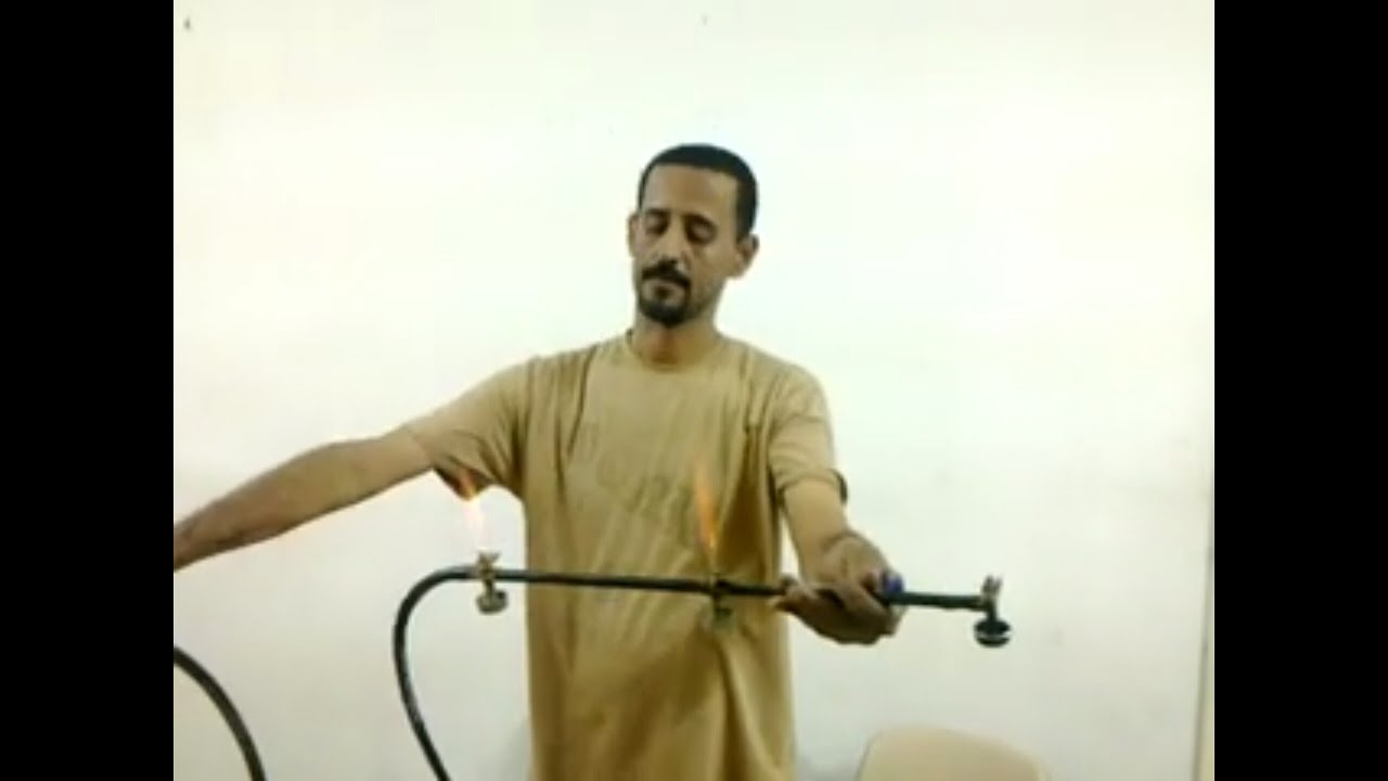 انتاج غاز الهيدروجين HHO من الماء حسن دبوه.Hydrogen gas from water