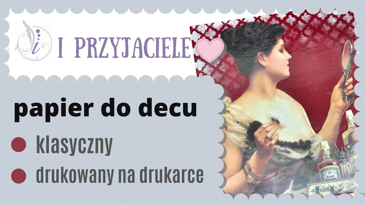 Papier do decoupage