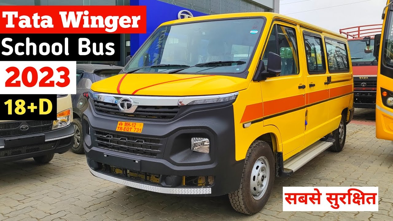 Tata Winger School Bus 18 Seater 2023 | Tata School Van ❤