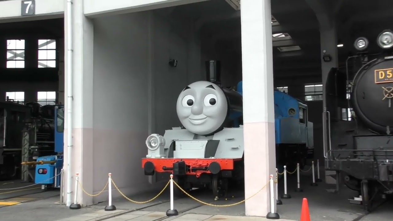 京都鉄道博物館に機関車トーマス１号機がやって来たよ～🤗2025年5月16日