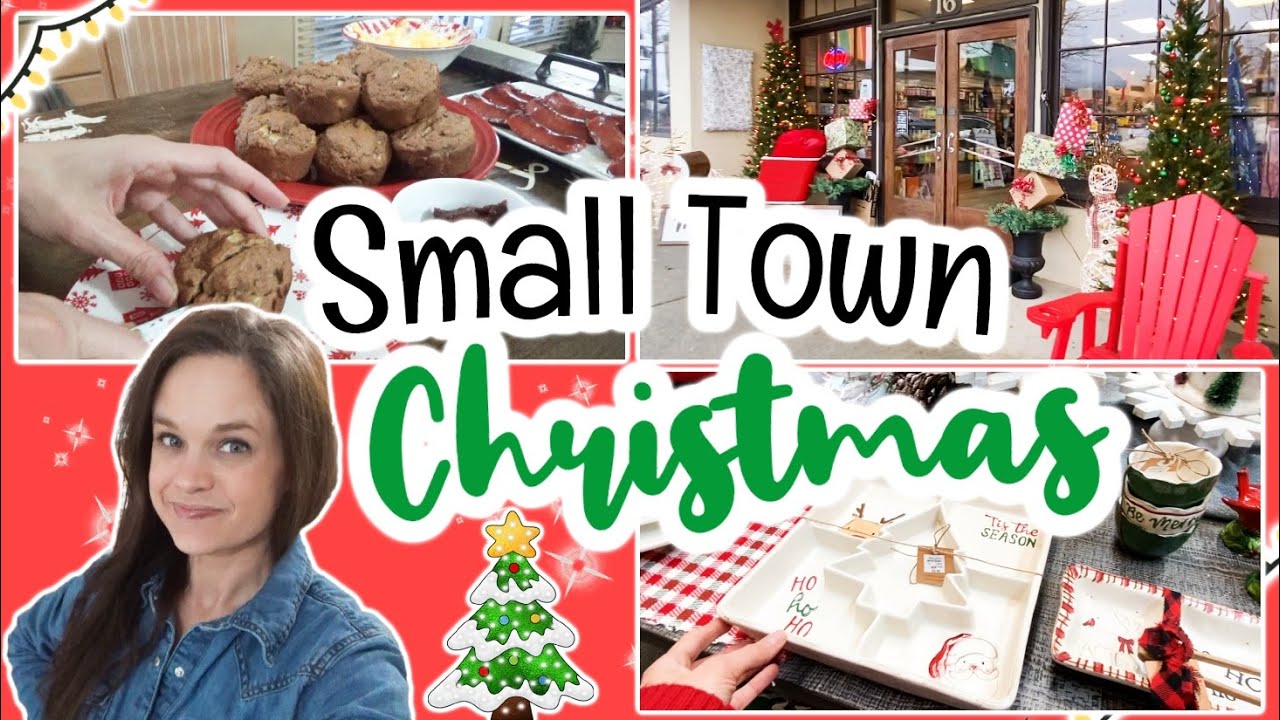 Southern Small Town Christmas Shopping & Weekend Breakfast