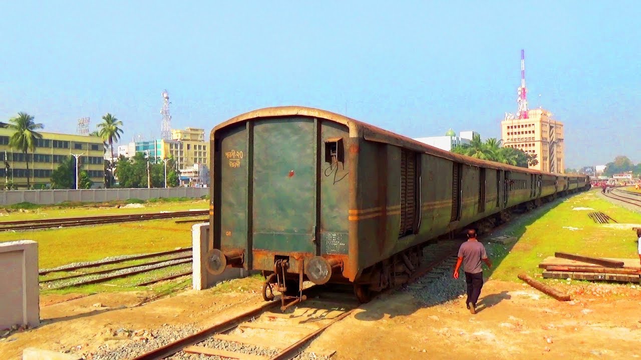 Rocket Express Shunting New Khulna Railway Station, Bangladesh Railway