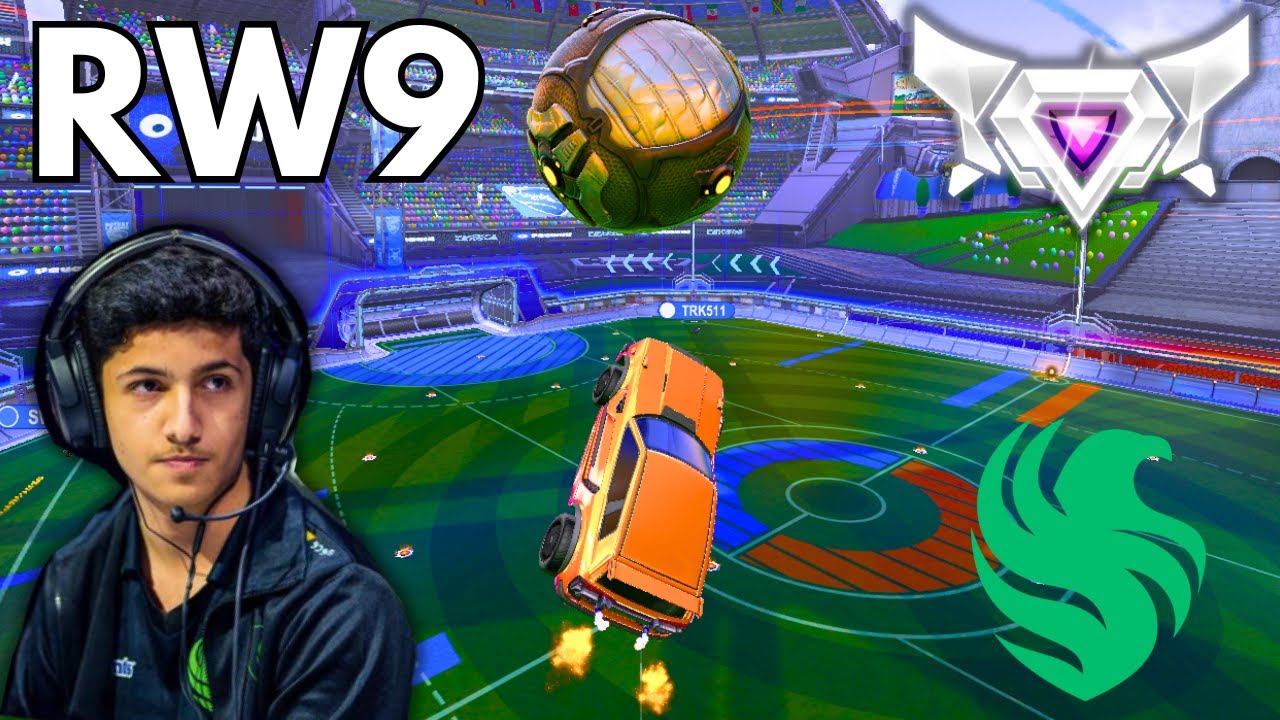 RW9 is MECHANICALLY BRILLIANT in Rocket League! (SSL 2v2)