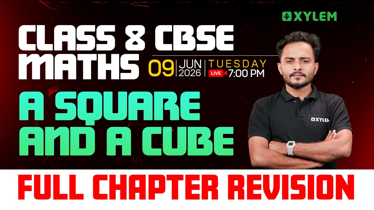 Class 8 CBSE Maths | A SQUARE AND A CUBE: FULL CHAPTER REVISION | Power Play - Quadrilaterals