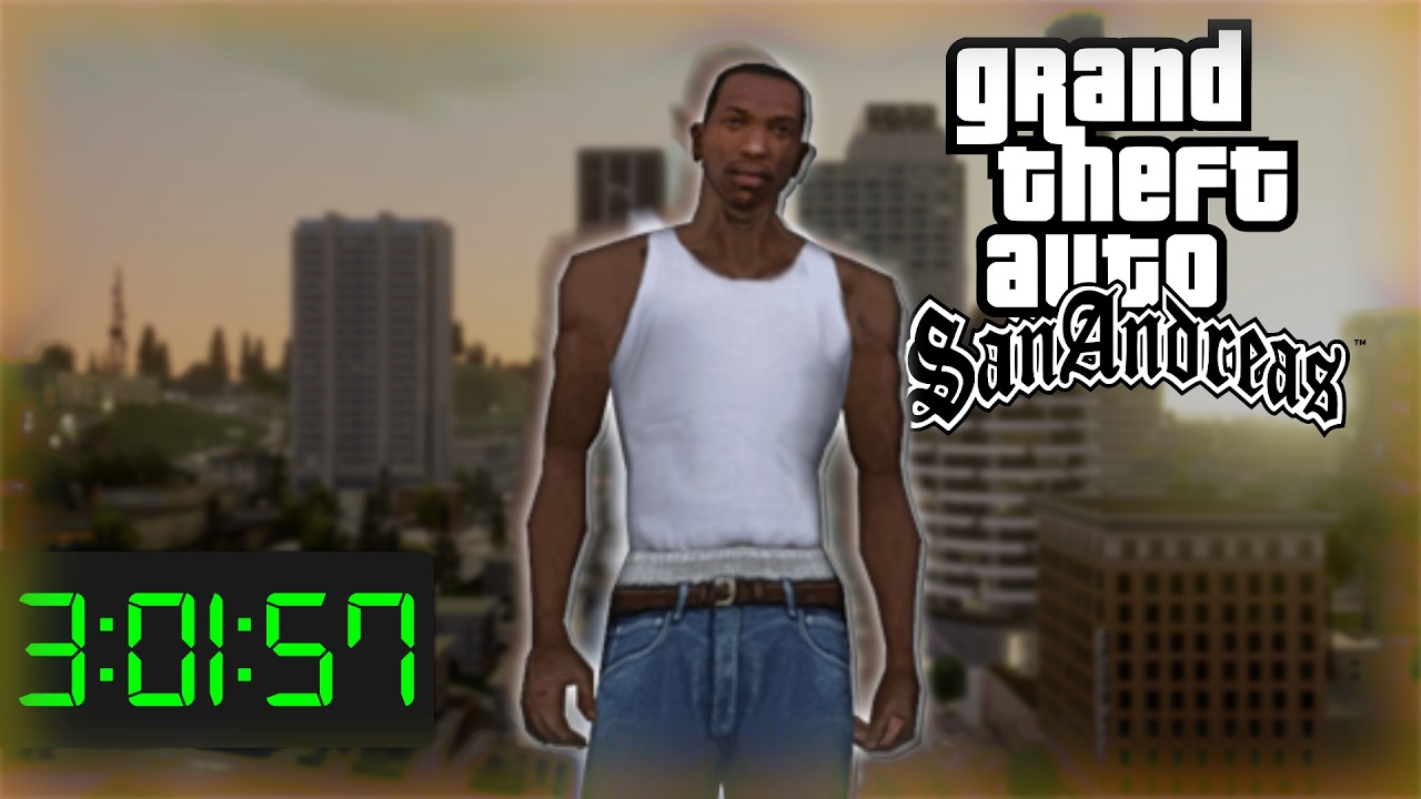 SPEEDRUN de GTA SAN ANDREAS Explicado