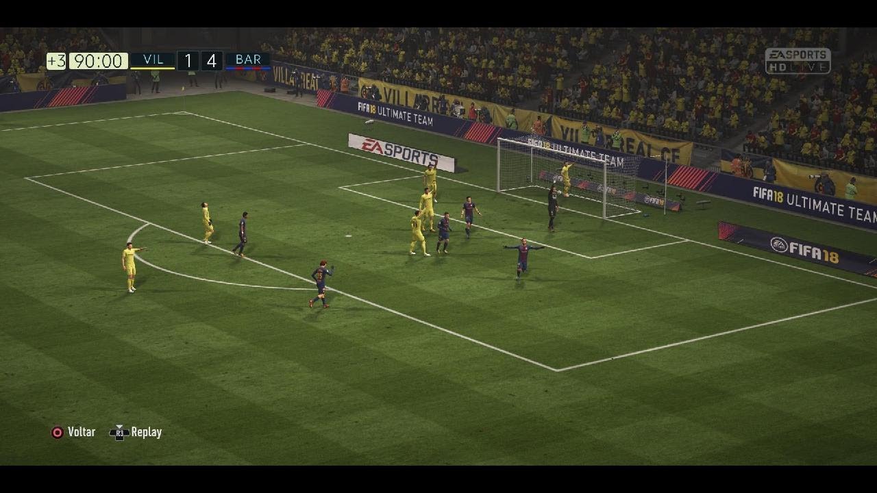 Barcelona 4 x 0 Villareal | La Liga 2018