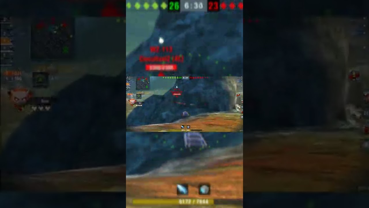#worldoftanksblitz  - Boss mode: 2 fullhealth #ammoracks in a row #worldoftanks #wot #wotb #wotblitz