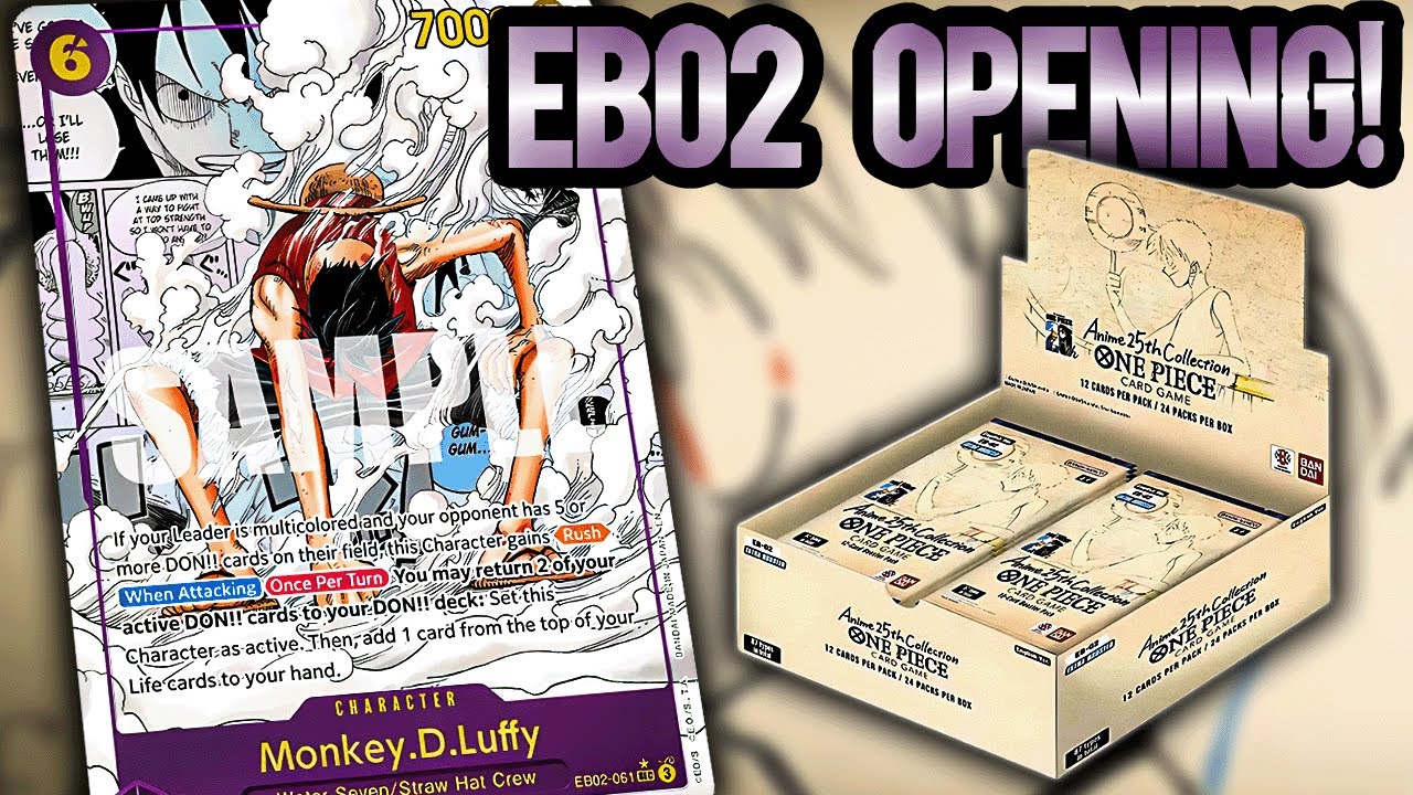 NEUES SET! EB02 Opening –Wie GUT ist das neue DISPLAY?! One Piece Card Game