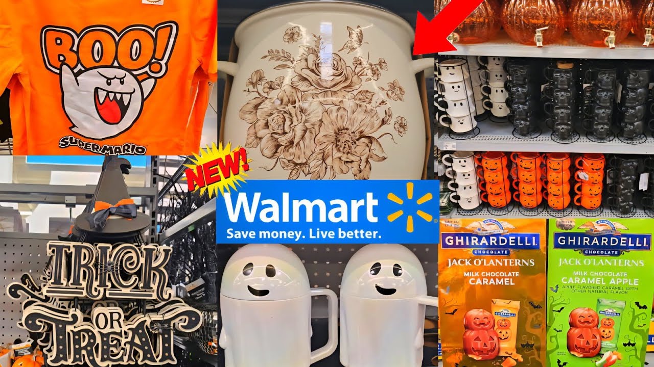 WALMART NEW FALL KITCHEN AND HALLOWEEN DECOR 🍂🎃