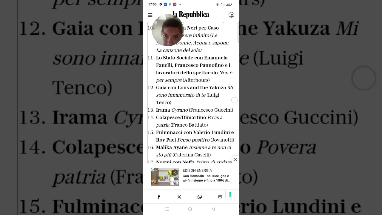 Sanremo 2021 - La Sala Stampa