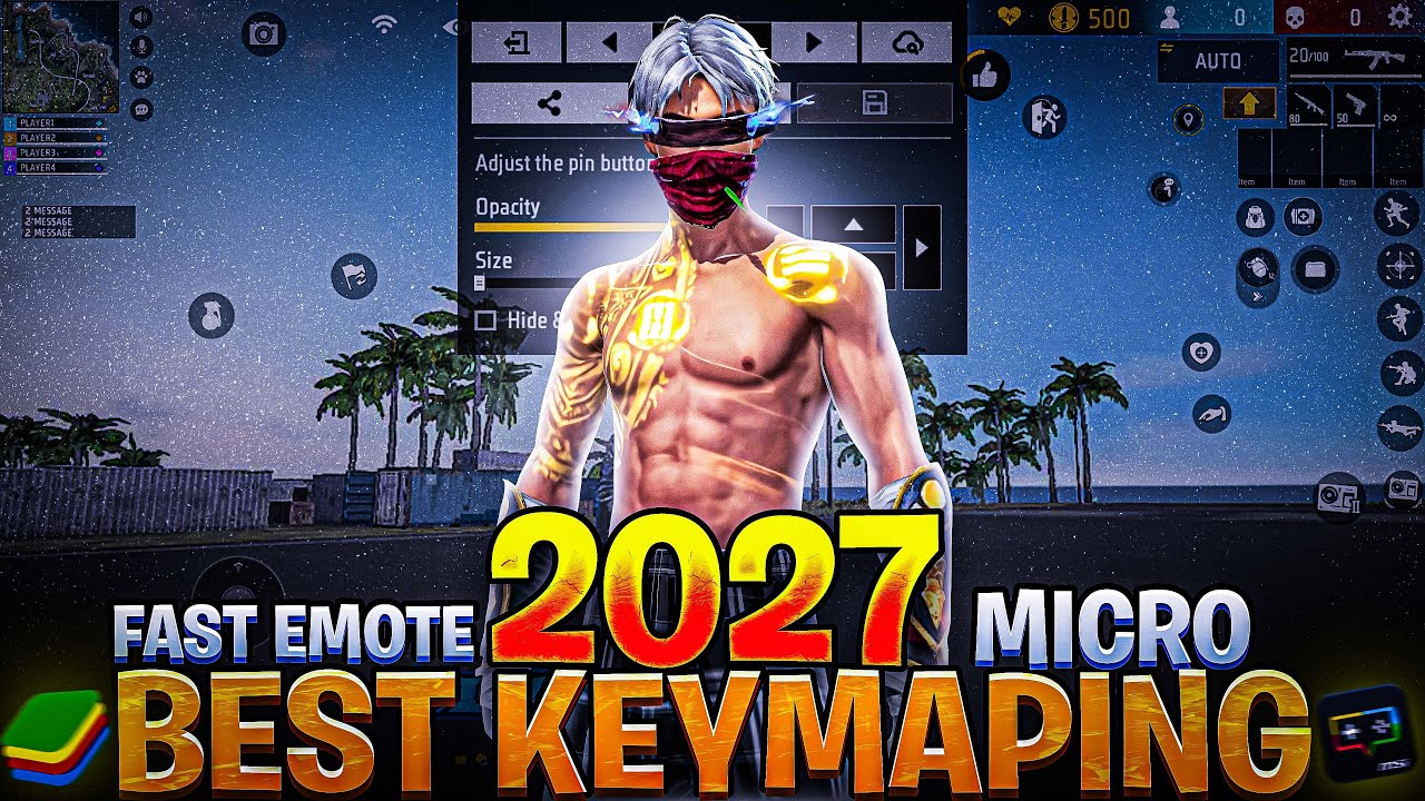 Лучшие настройки пользовательского интерфейса и раскладки клавиш для Free Fire на ПК (2026 год) |...