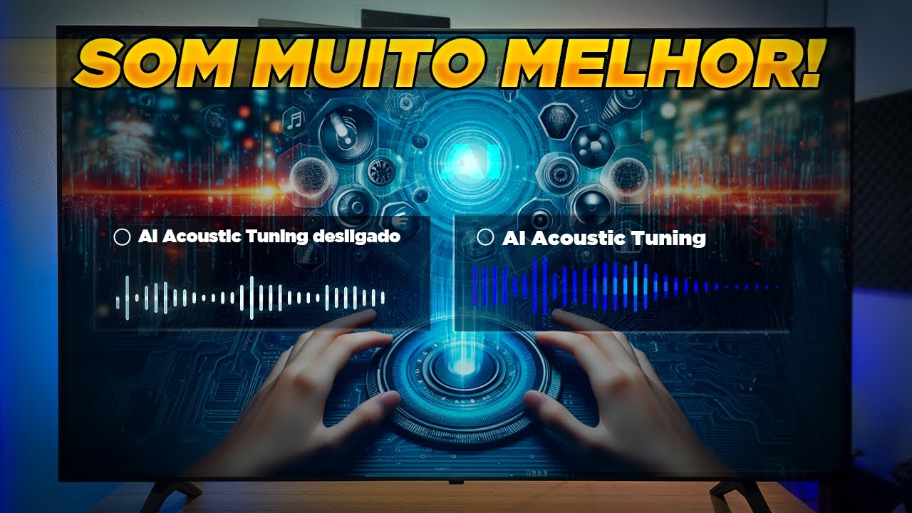Como MELHORAR o SOM da TV LG com INTELIGÊNCIA ARTIFICIAL - IA ACOUSTIC TUNING