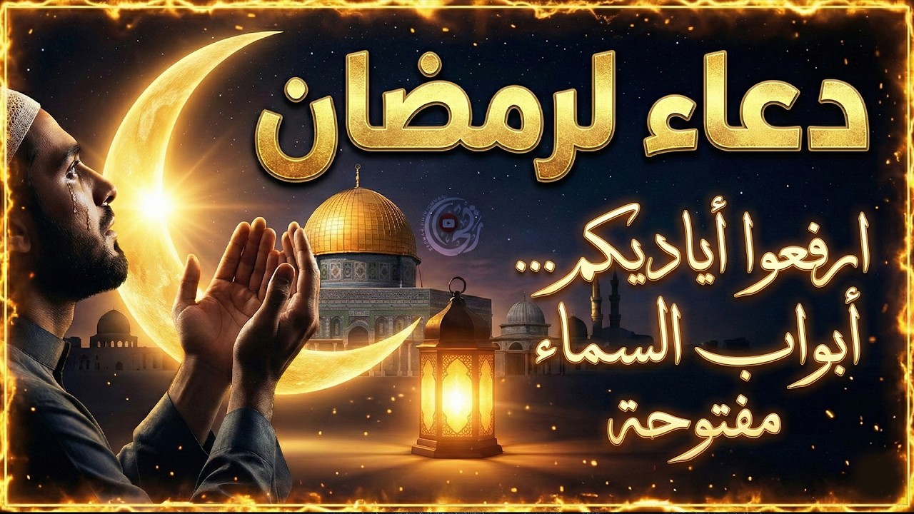 أجمل أدعية لشهر رمضان المبارك 2026 🌙 كرر هذا الدعاء وستأتيك البشائر من حيث لا تحتسب dua ramadan