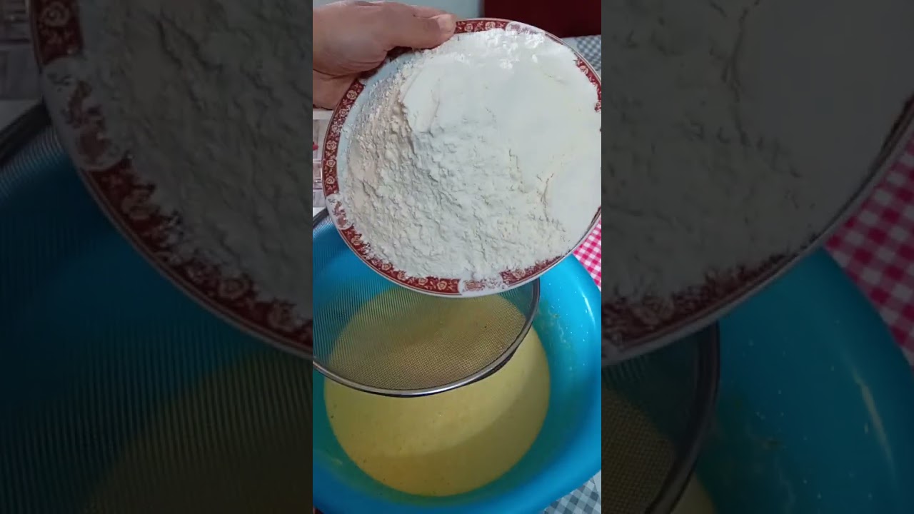 طريقه تحضير الكيك (كيك هش وخفيف وطعمه حكاااااااايه)@