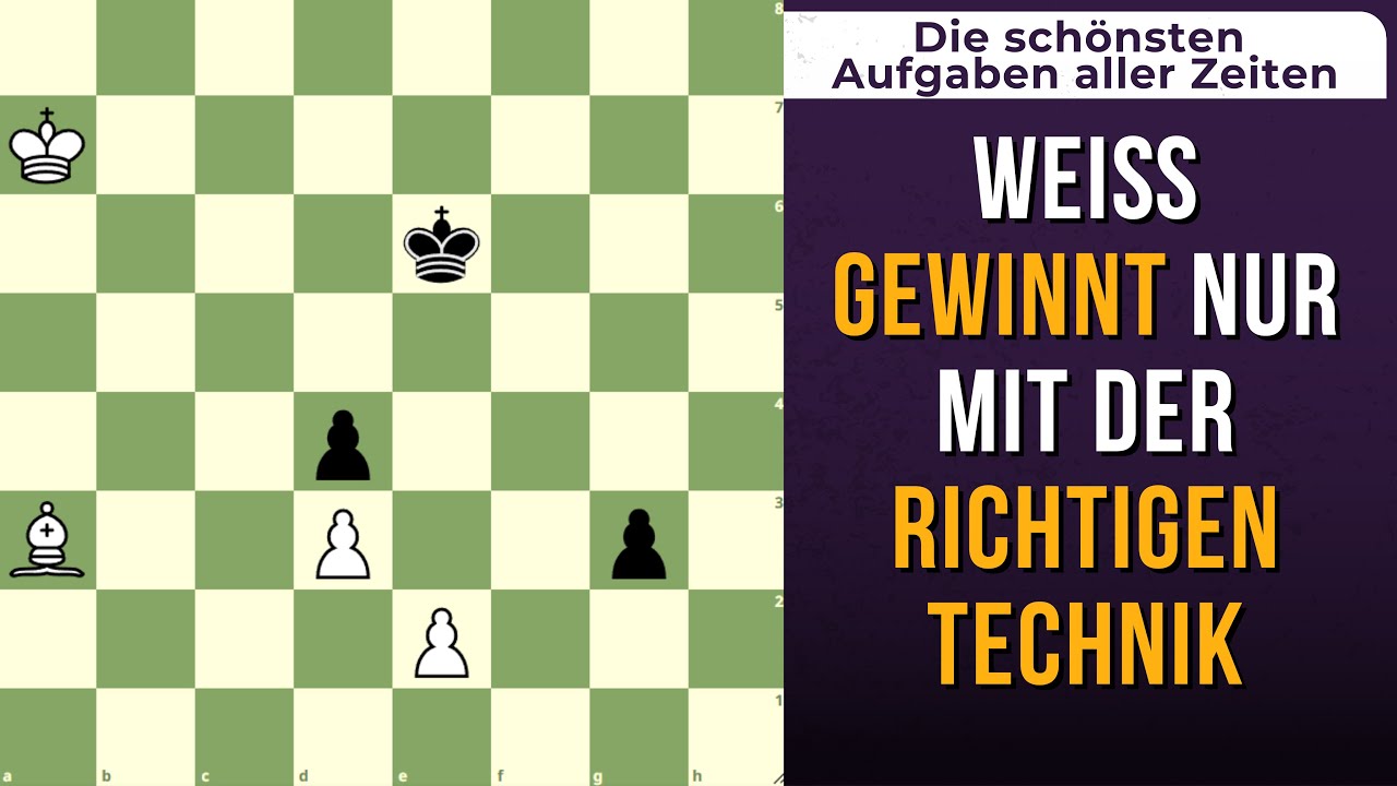 Denkst du wie ein Schachmeister? Diese Aufgabe zeigt es