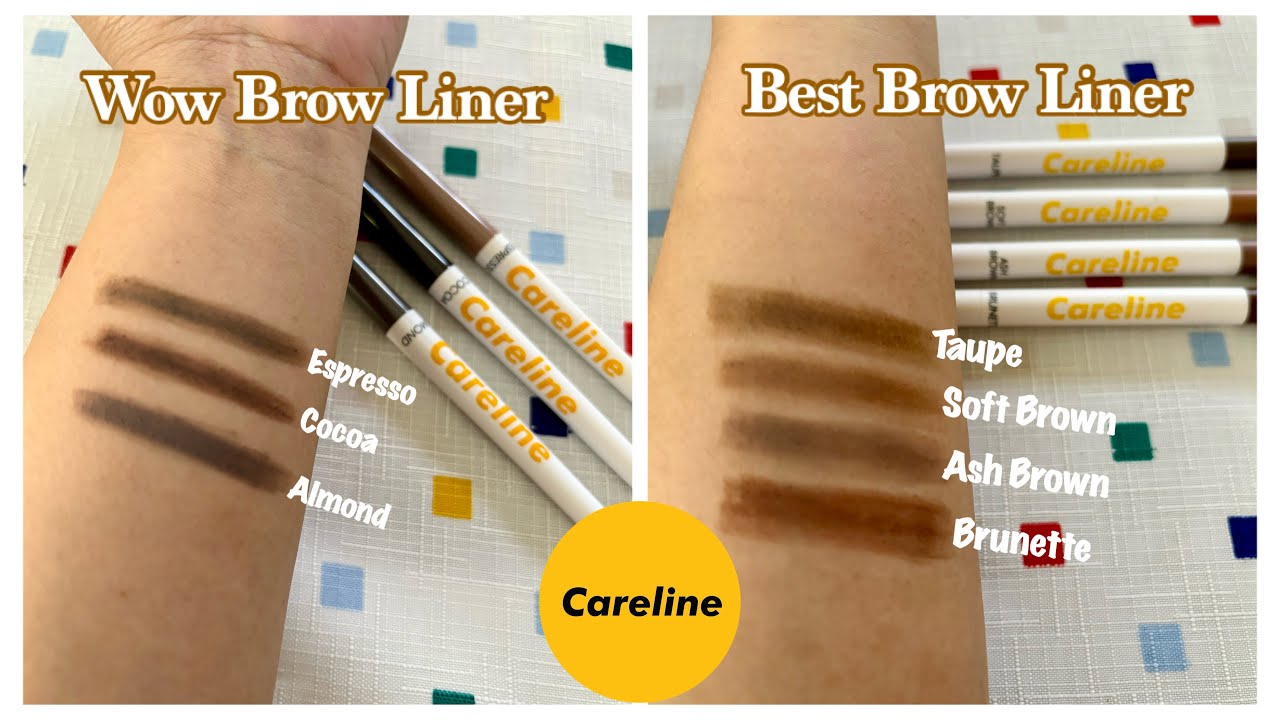 Careline's Brow Liners | Wow Brow Liner & Best Brow Liner (Smudge-Proof & Long-Wearing)