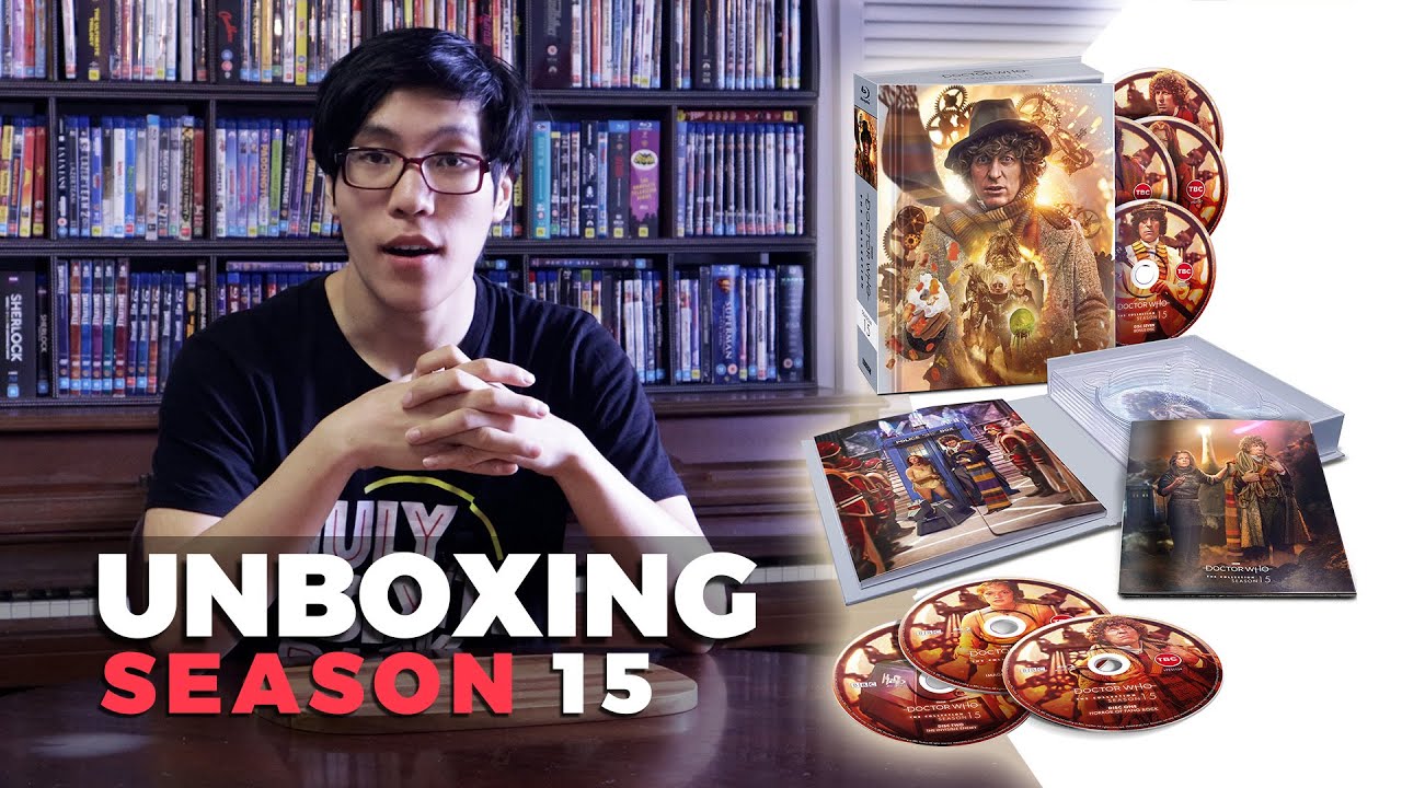Unboxing the Doctor Who: The Collection Season 15 Blu-ray Box Set