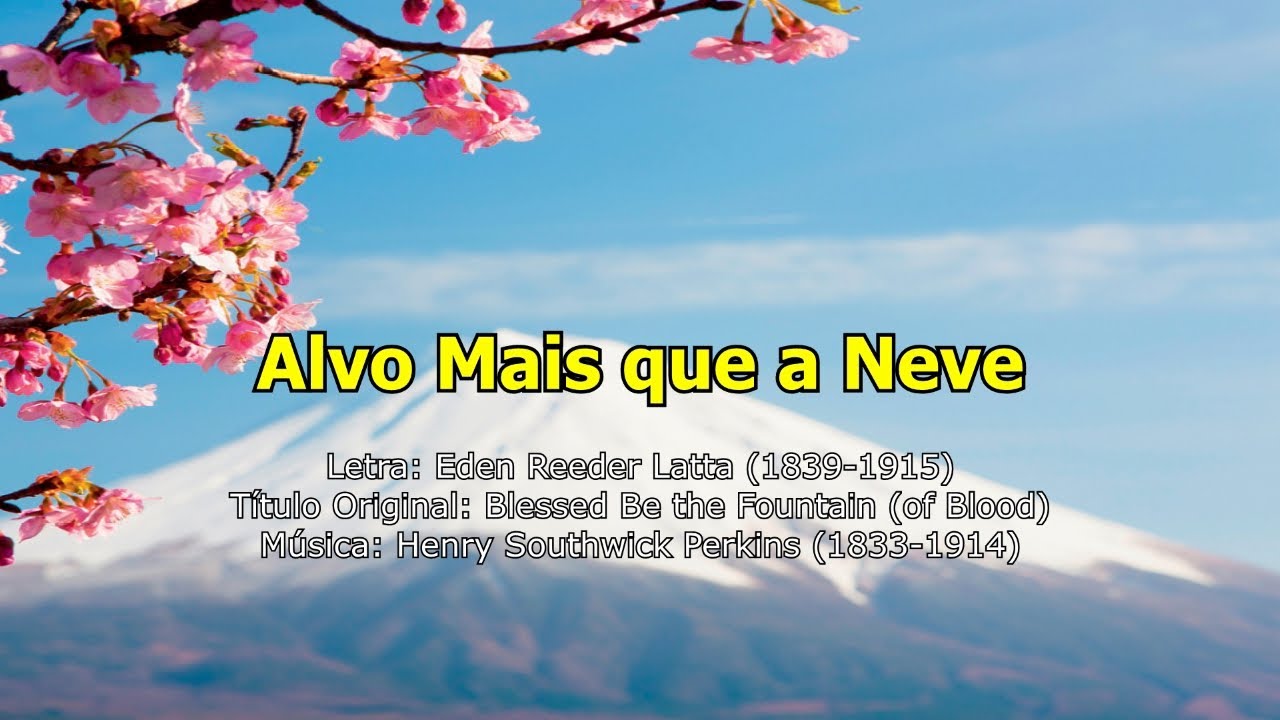 Hino IASD 205 - Alvo Mais que a Neve (Playback)