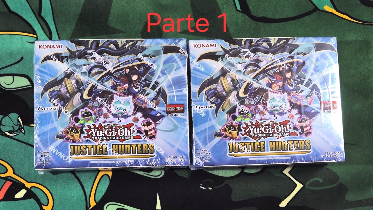 [Yu-Gi-Oh!] Apriamo 2 di 4 BOX di JUSH Justice Hunters! (Parte 1)