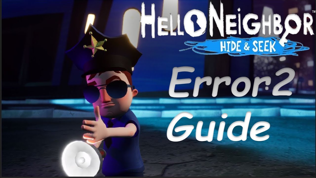 Hide and Seek Error2  Achievement Guide