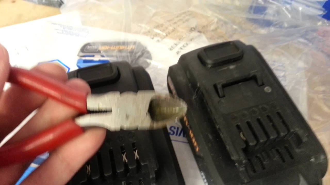 Coverting Mastercraft 20V 1.1Ahr battery to work on 1.3Ahr-only tools