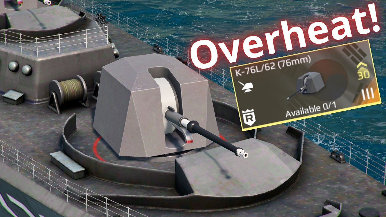 This Cannon 700k Burst Damage but NOT Good - K-76L/62 - Modern Warships