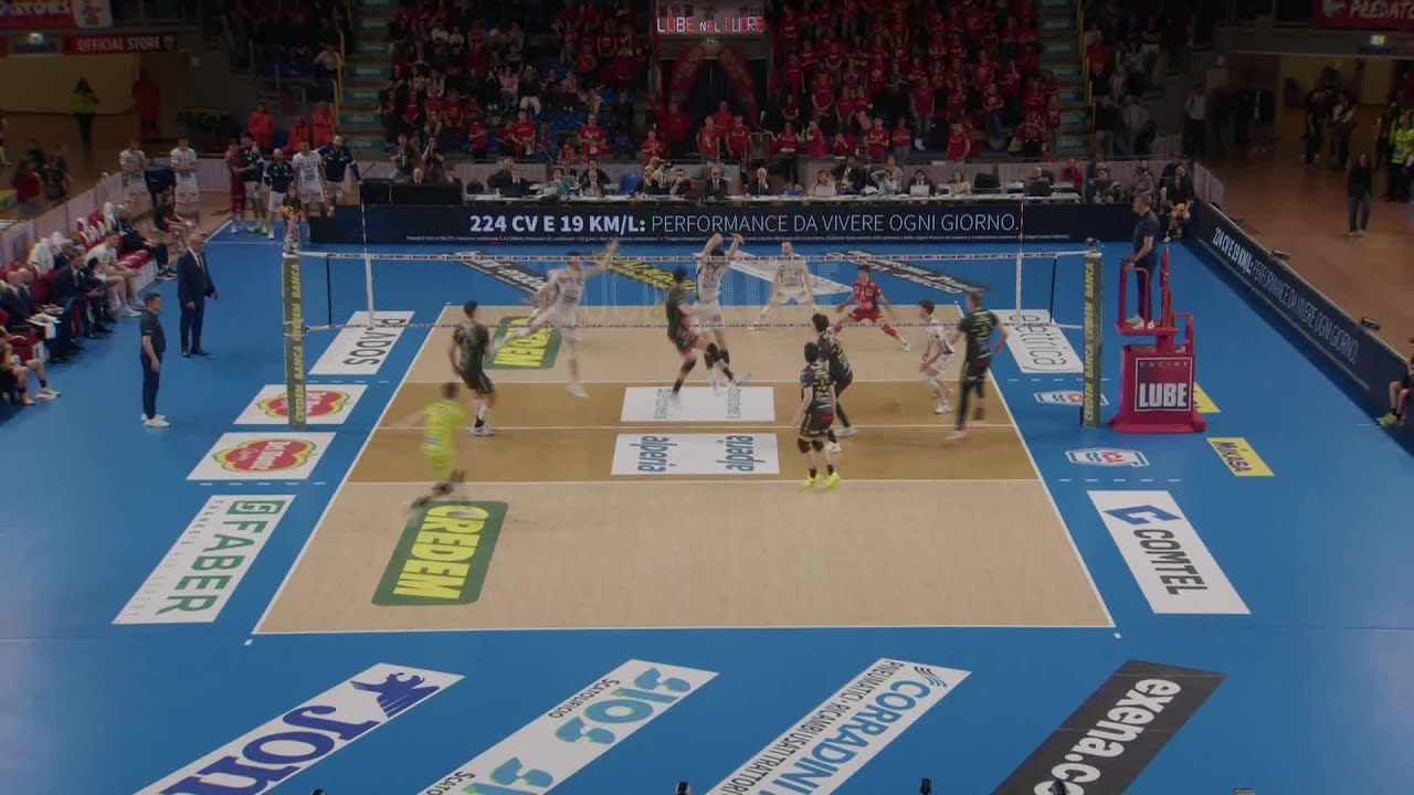 Cucine Lube Civitanova vs. Itas Trentino - Superlega Credem Banca VBTV Match Highlights