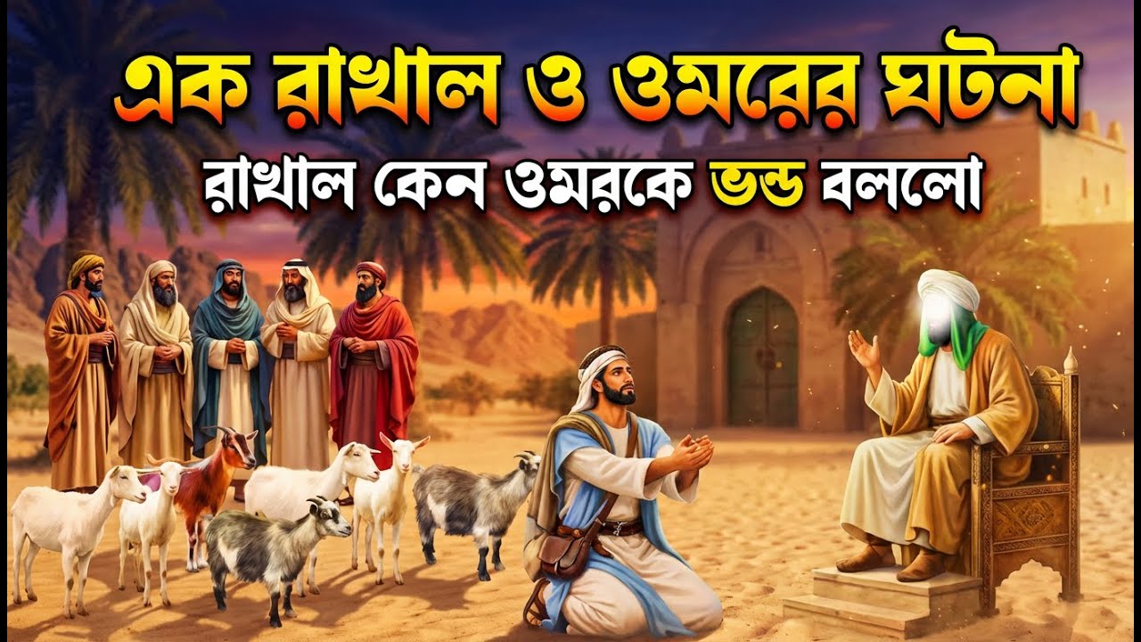 কেন এই রাখাল খলিফা ওমরকে মুনাফিক বলেছিল? | শিক্ষণীয় ইসলামিক গল্প