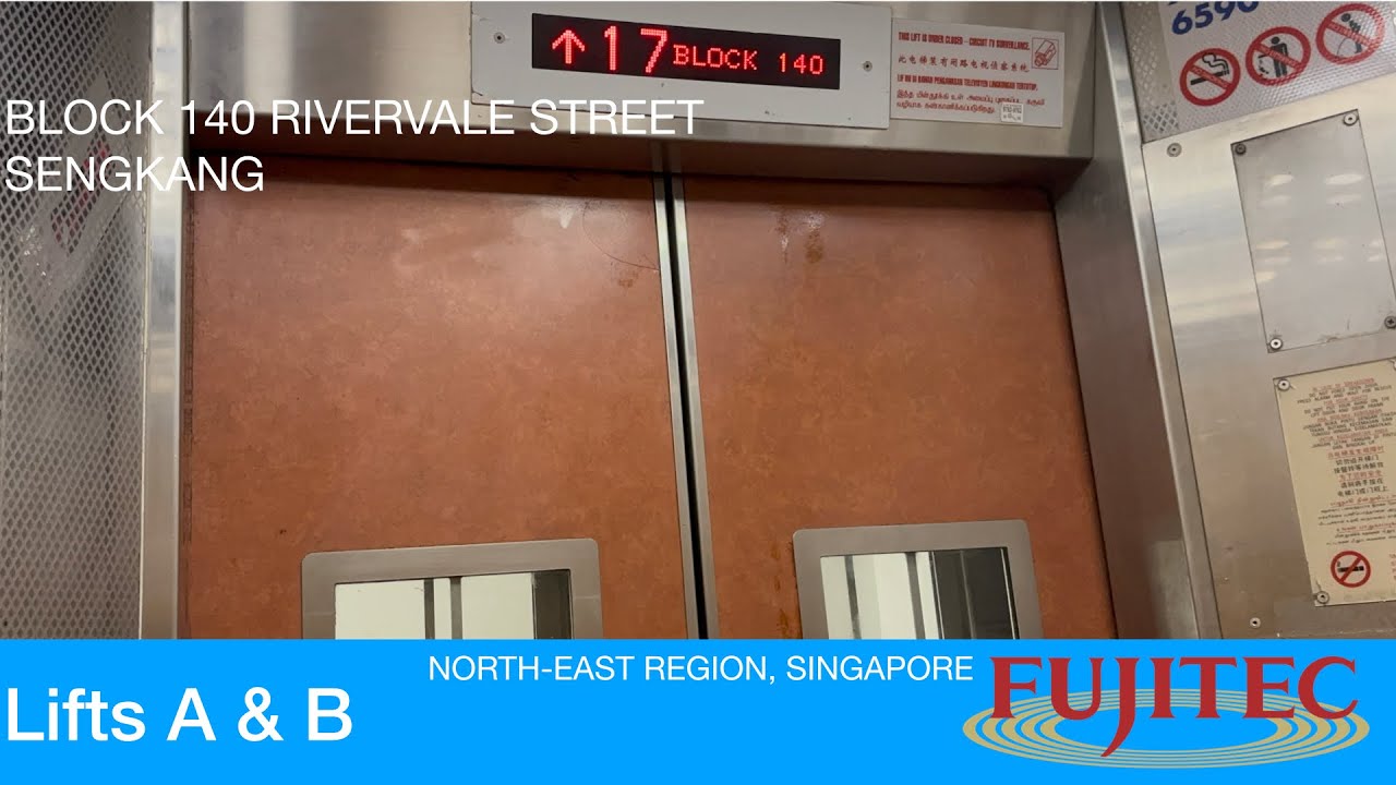 HDB Block 140 Sengkang || Fujitec Elevator 