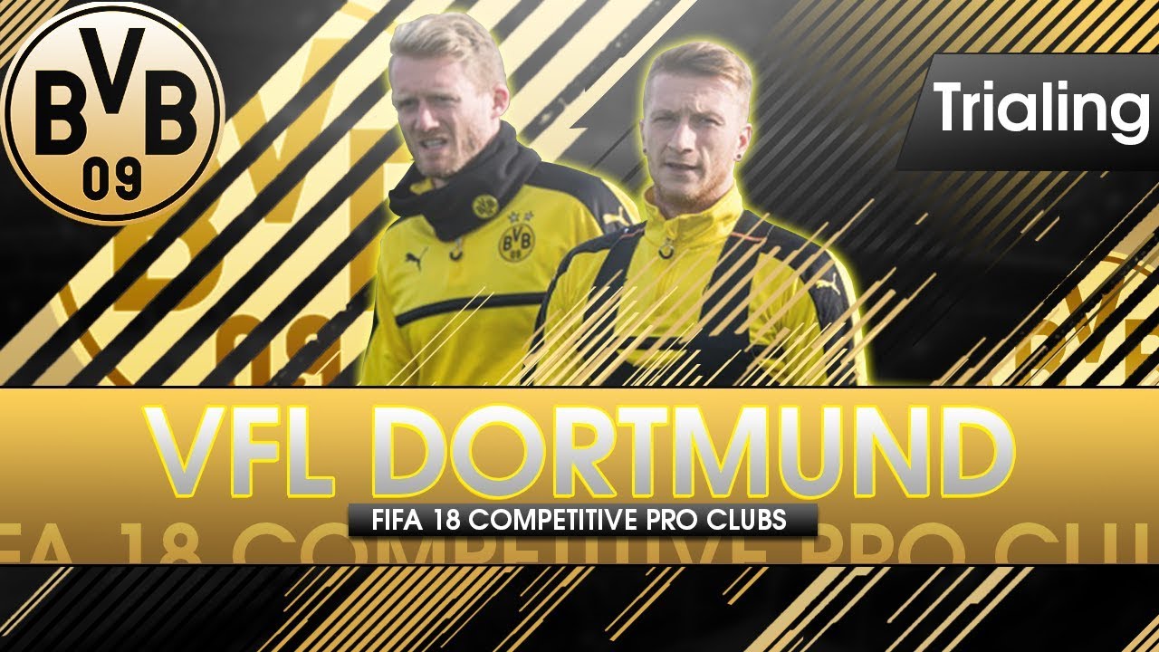 FIFA 18 Clubs | VFL Dortmund Trials | VS Auxerre