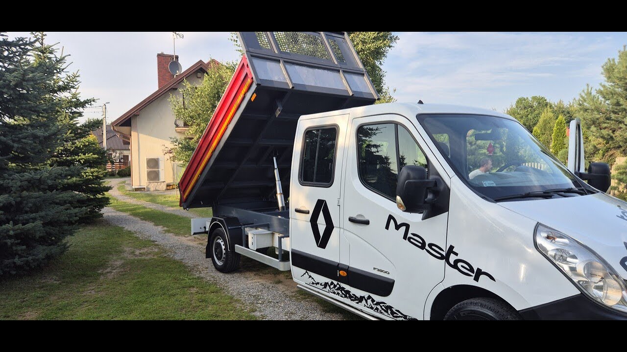 Renault Master Wywrotka Doka Brygadówka